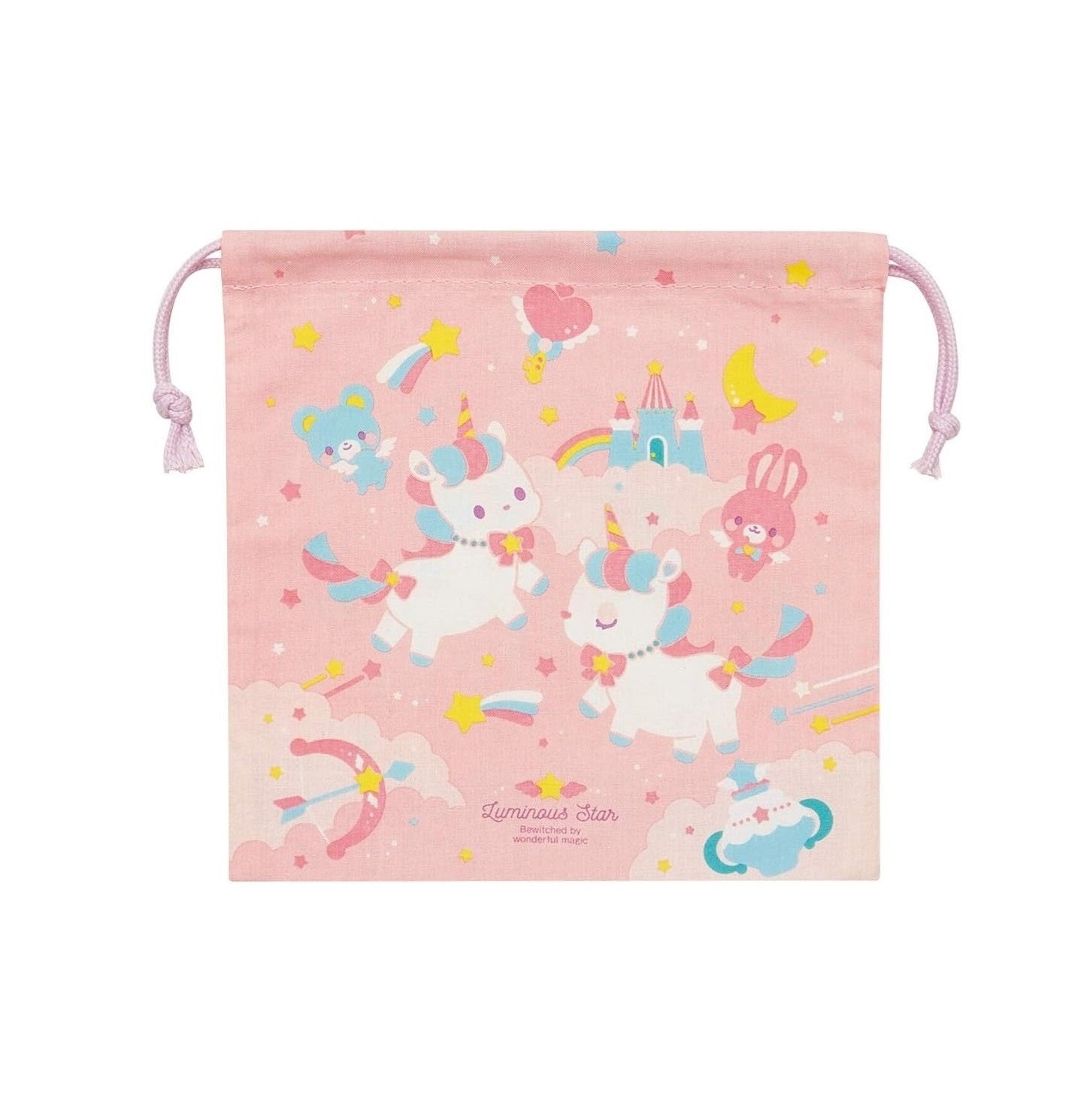UNICORN 全棉索繩小物袋 - Madingding
