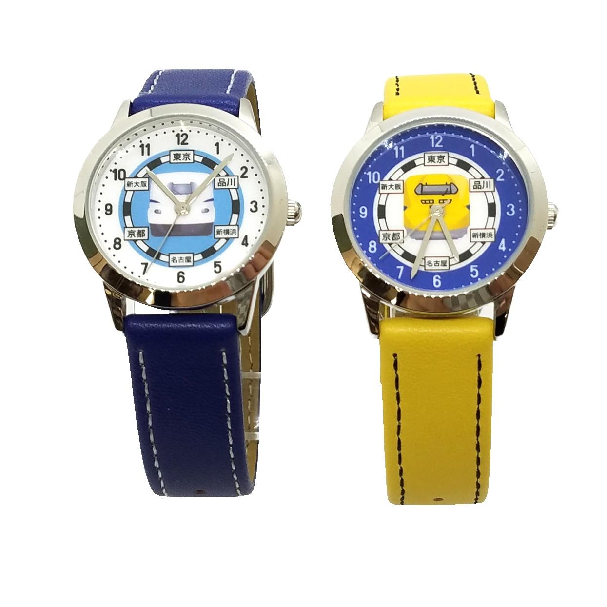 🚆SHINKASEN ALFA X /N700S / EVA500 / 923DR YELLOW 新幹線 行針 PVC 手錶 ⌚️⌚️