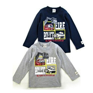 🌸Japanese SN'TKIDS long-sleeved cotton printed TEE