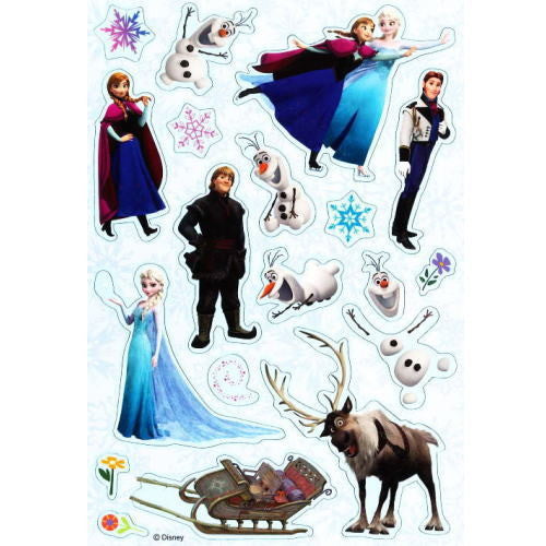 FROZEN 魔雪場景學習磁貼書 - Madingding