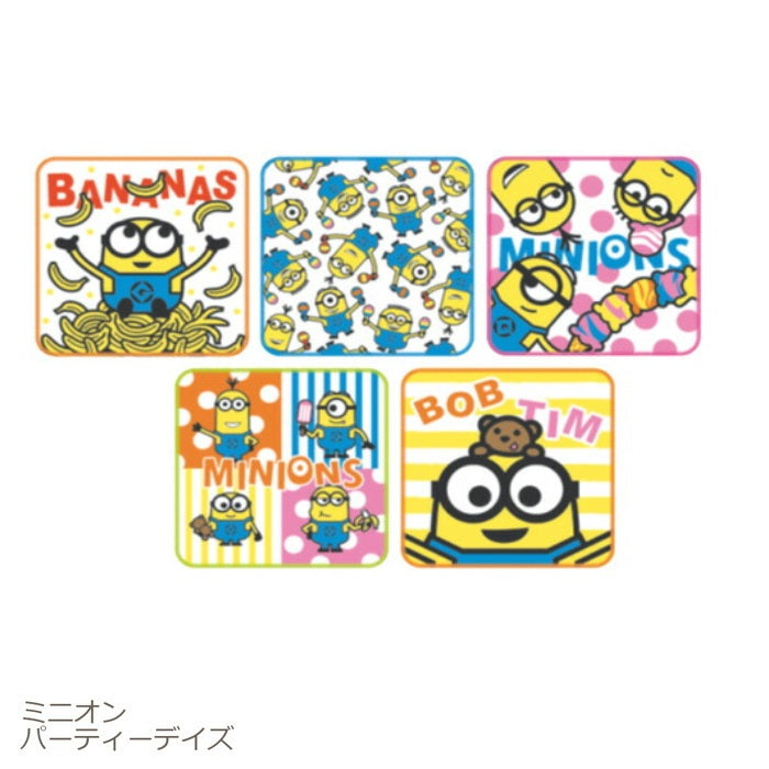 MINIONS 迷你兵團全綿超柔軟小手巾/袋口巾 - Madingding