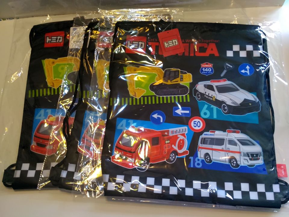 TOMICA 工作車 手提索繩背袋 - Madingding