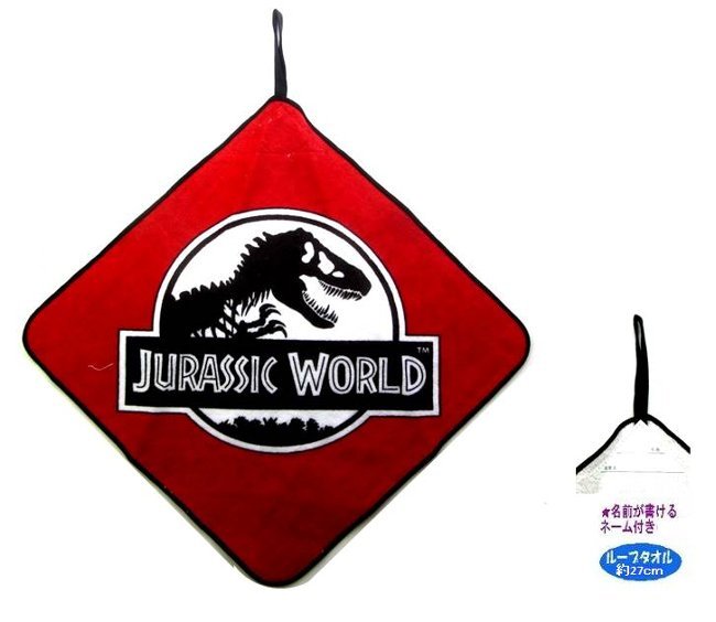 JURASSIC WORLD 恐龍抗菌加工超柔軟抹手巾3條套裝 - Madingding
