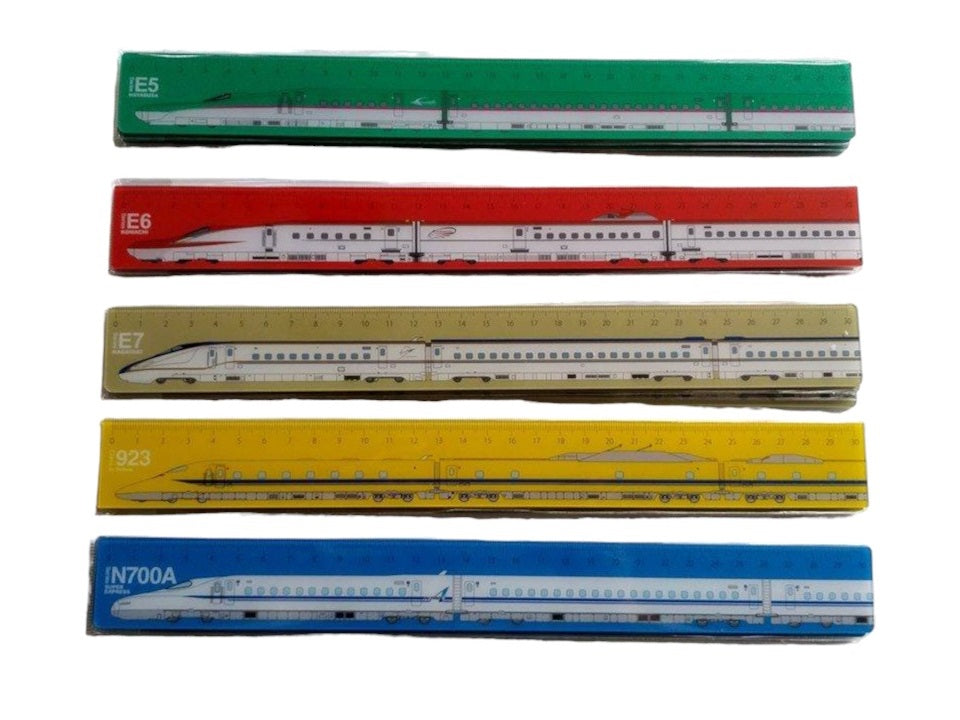 新幹線列車 直尺30CM - Madingding