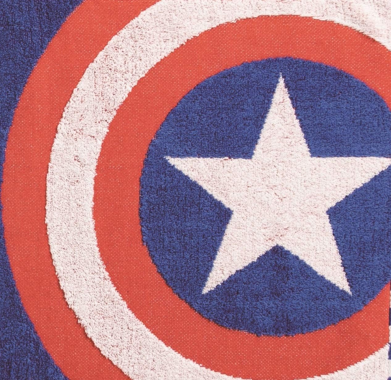 MARVEL CAPTAIN AMERCIAN 全棉織花長運動巾 - Madingding