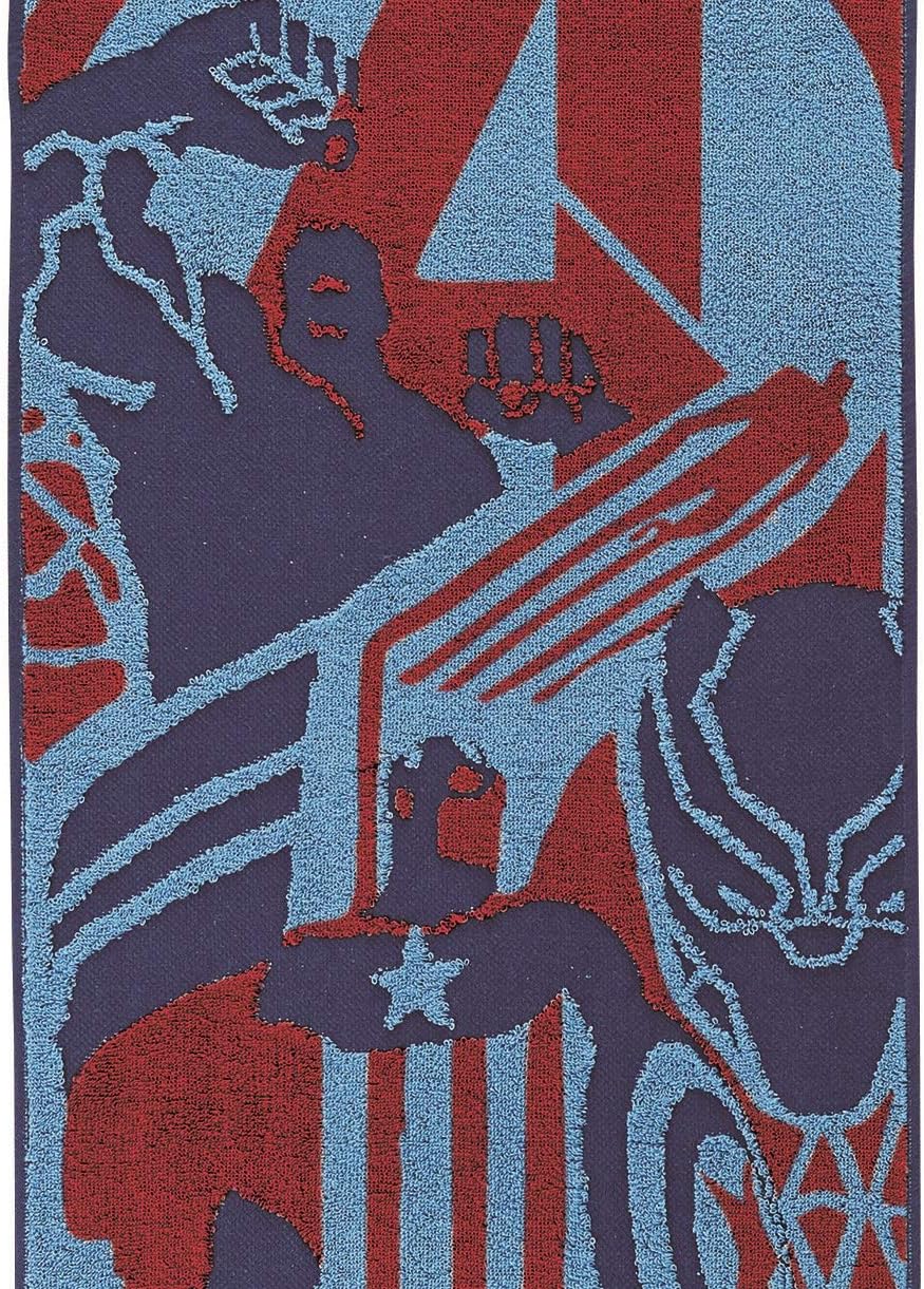 MARVEL AVENGER 全棉織花長運動巾 - Madingding