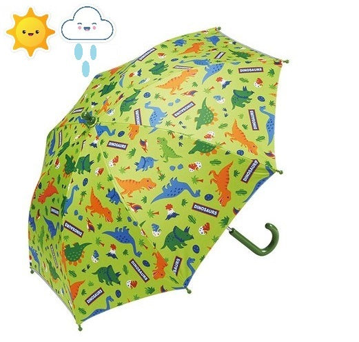 DINOSOUR 恐龍童款晴雨兩用直傘65cm - Madingding