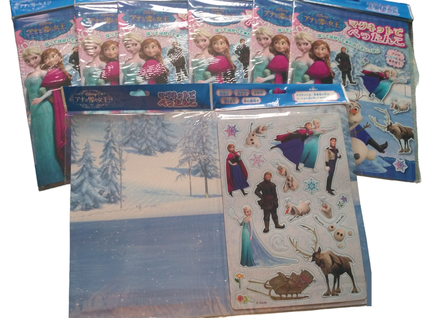 FROZEN 魔雪場景學習磁貼書 - Madingding