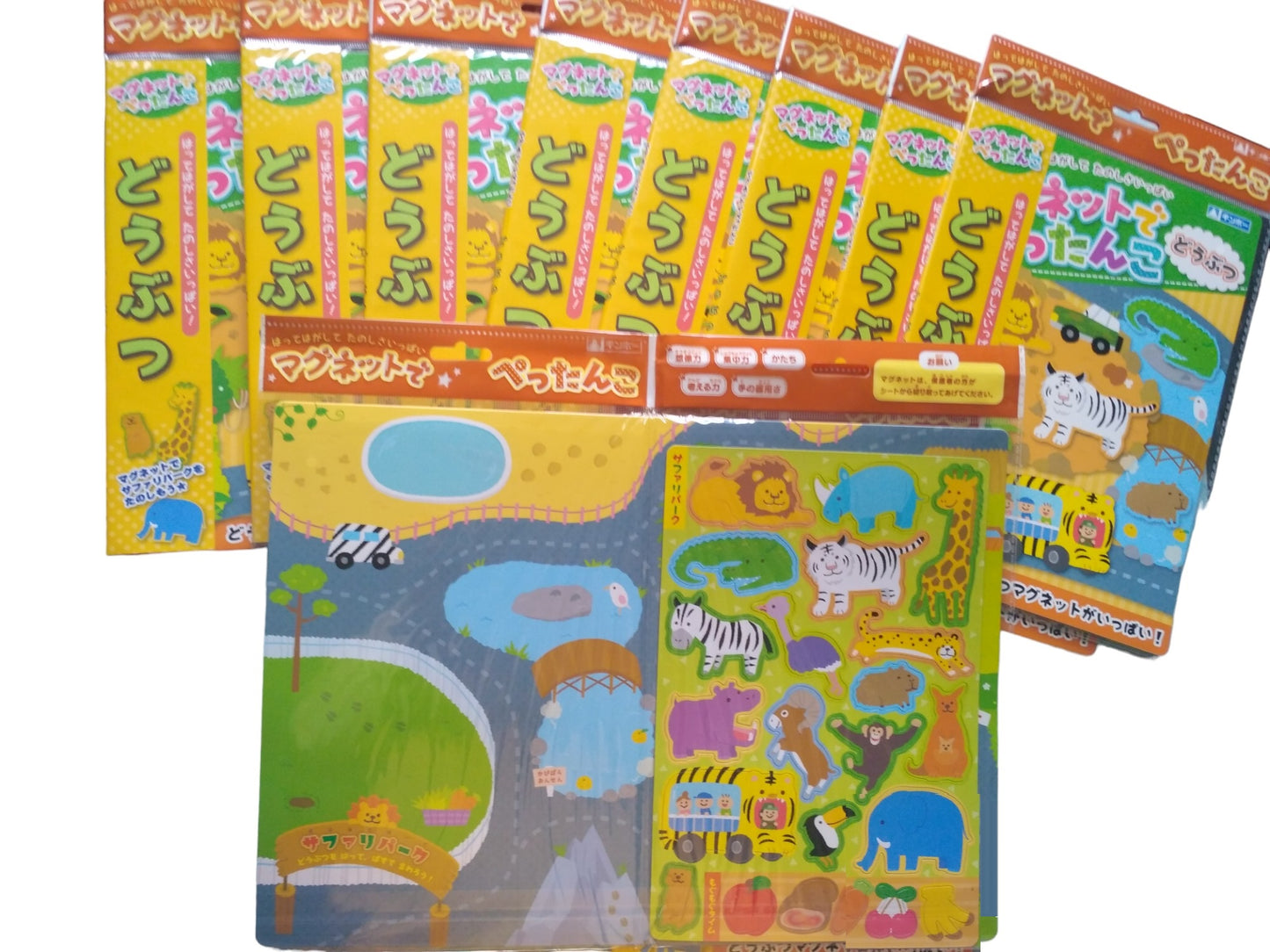 ZOO 動物園 場景學習磁貼書 - Madingding