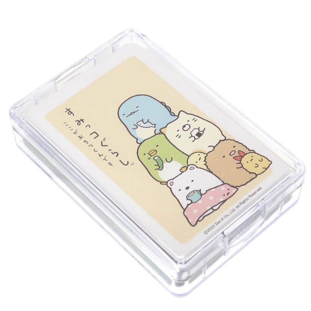 角落生物 すみっコぐらし 撲克52張+2張予備卡+2張JOKER + 透明盒 - Madingding