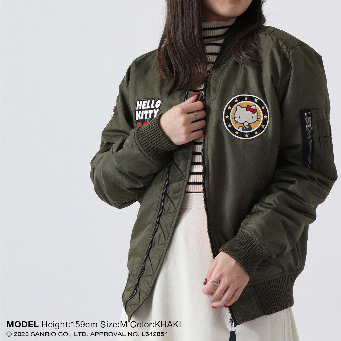 💥限量發售~《✈️HELLO KITTY BOBMER JACKET》的新款薄身風褸隆重登場!💞💞