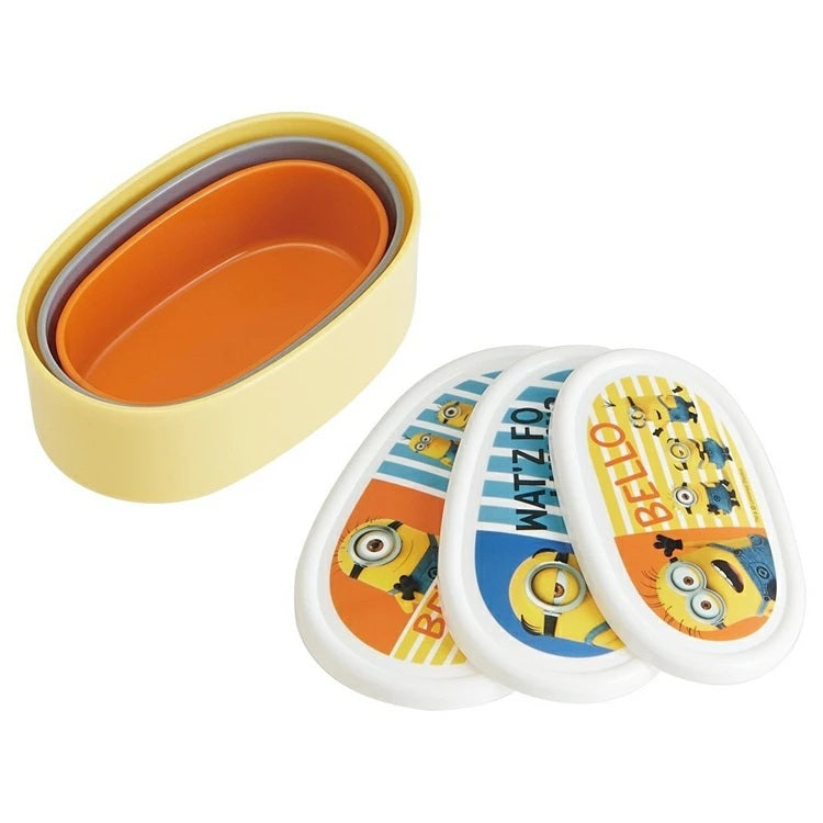MINIONS 3合1 PP 食物盒 (日本製) - Madingding