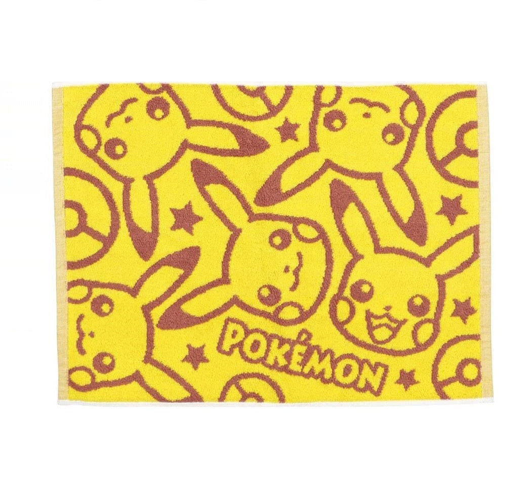 POKETMON 比卡超全綿織花浴室地墊 - Madingding 