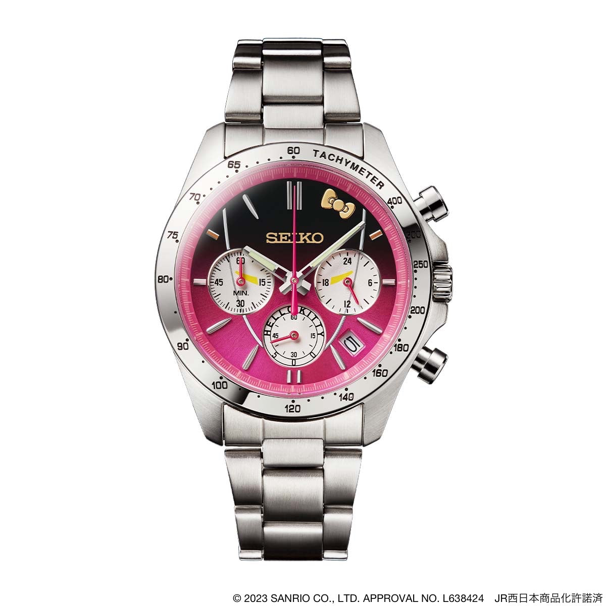 🎀🎀SEIKO 500系新幹線25周年記念 ハローキティ新幹線 ウオッチ 数量限定