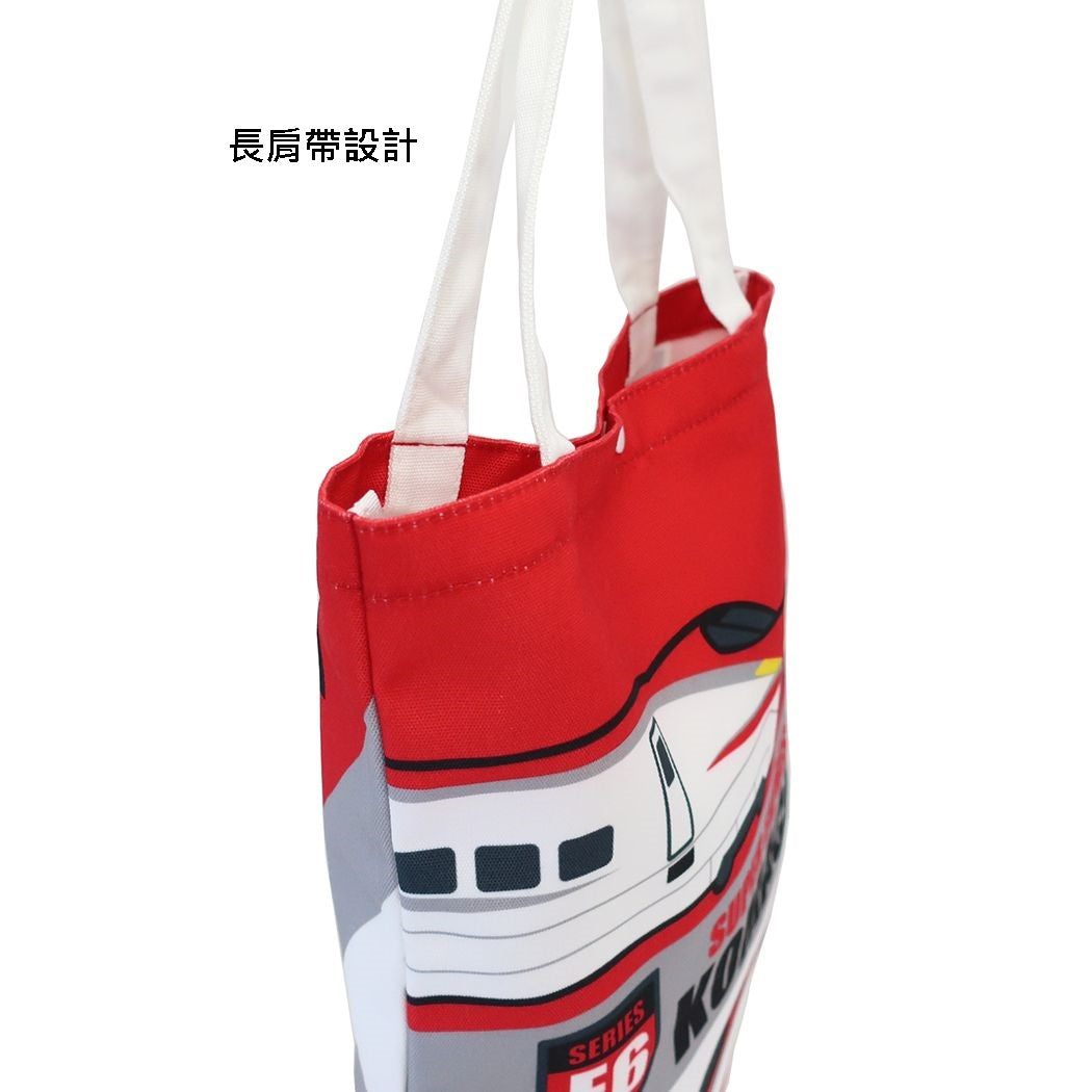 新幹線E6 KOMACHI A4 雙面圖TOTE BAG/ 補習袋/ 畫袋 - Madingding 